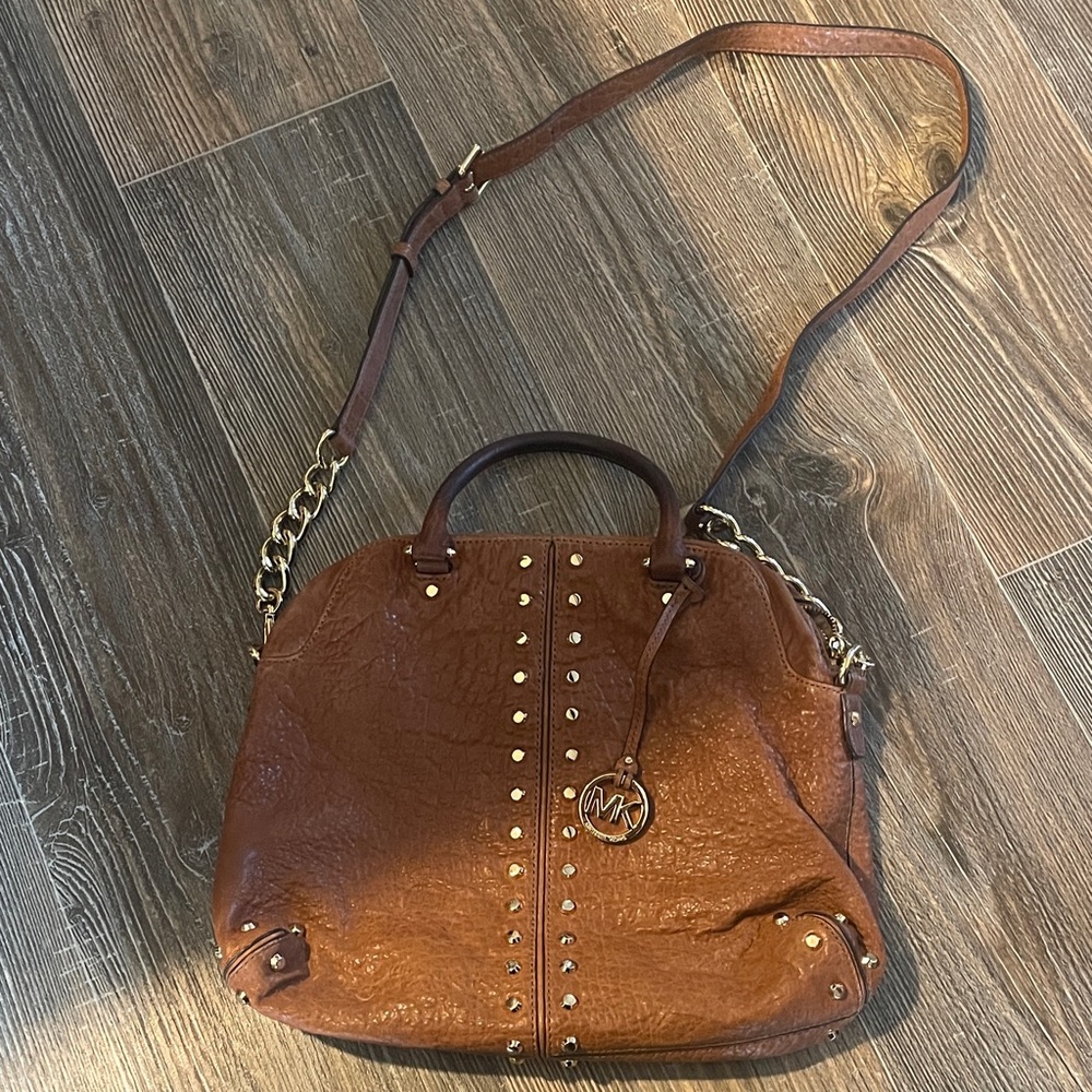 Michael Kors Handbag Studded Leather Purse